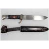 Image 1 : WW2 GERMAN NAZI HITLER YOUTH KNIFE W/ SCABBARD