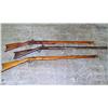 Image 1 : LOT OF 3 ANTIQUE BLACK POWDER RIFLES