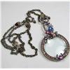Image 1 : ESTATE JEWELRY - NECKLACE W/ MAGNIFING GLASS