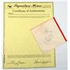 Image 1 : AUTOGRAPHED LIBERACE NAPKIN W/ COA