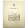 Image 1 : PRESIDENTIAL LETTER GIVEN TO SOLDIERS AT END OF WW2 - HARRY S. TRUMAN