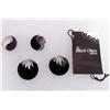 Image 1 : 2 PAIRS OF BLACK ONYX EARRINGS - ESTATE JEWELRY