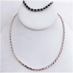 LOT OF 3 STERLING SILVER BRACELETS - .89 OZ