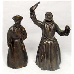 LOT OF 2 FIGURAL BELLS