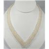 Image 1 : ESTATE JEWELRY - 14K GOLD AND PEARL NECKLACE
