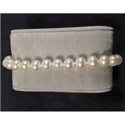 ESTATE JEWELRY - LADIES PEARL BRACELET