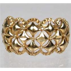 14K GOLD LADIES RING - 4.28 GRAMS