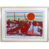Image 1 : Max Epstein, Freeport Fishing Boats, Serigraph
