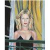 Image 2 : Duncan Hannah, The Balcony, Oil Painting