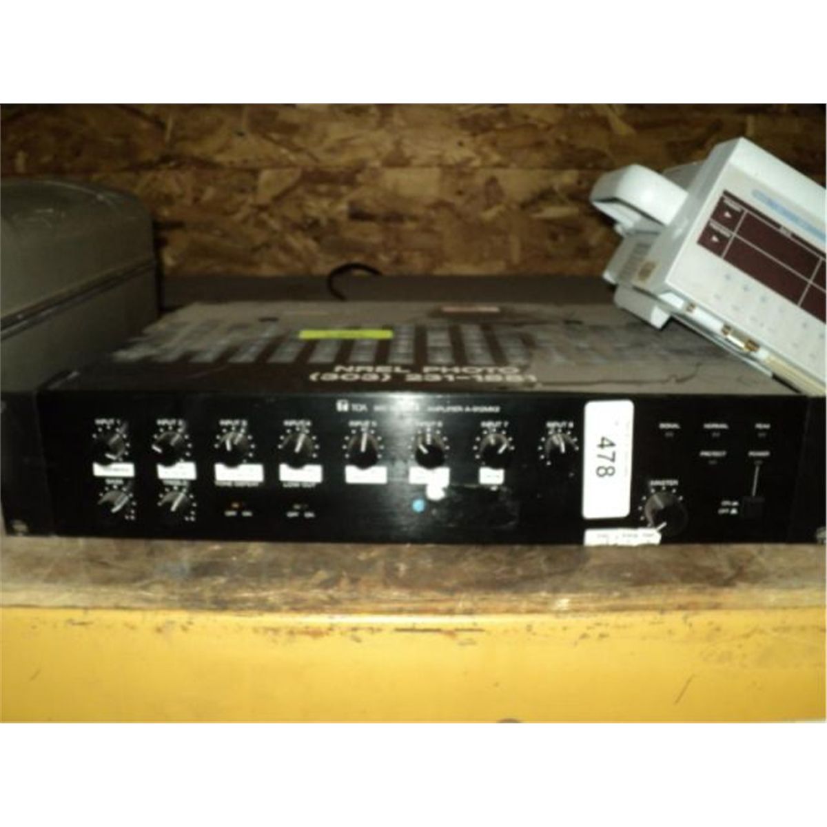 TOA A912MK2 AMPLIFIER {print sequence} 201