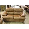 Image 2 : FLEEXSTEEL LEATHER SOFA & LOVE SEAT