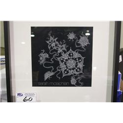 SARAH MCLACHLAN FRAMED ART
