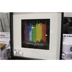 JOHN MCLAUGHLIN FRAMED ART