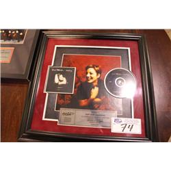 SARAH MCLACHLAN COMMEMORATIVE FRAMED ART WITH