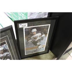 GILBERT BURLE GIANTS FRAMED ART