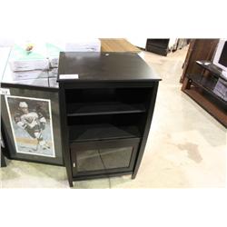 BLACK MODERN STEREO STAND