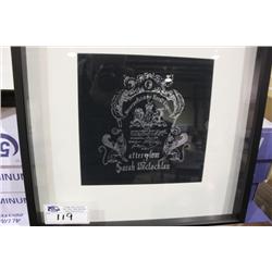 SARAH MCLACHLAN FRAMED ART