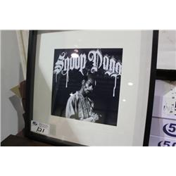 SNOOP DOGG FRAMED ART