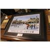 Image 1 : FRAMED HOCKEY PICTURE & 2 PRINTS