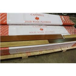 LOT OF ASSORTED ENGINEERED & SOLID HARDWOOD