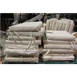 BIN OF CUSHIONS