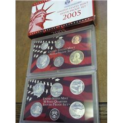 2005 US SILVER PROOF SET