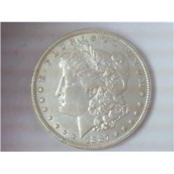 1887-O MORGAN SILVER DOLLAR (AU)