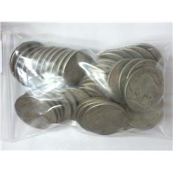 ROLL OF 40-1930'S BUFFALO NICKELS