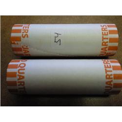 ROLLS OF 2002-P/D OHIO QUARTERS (UNC)