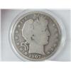 1907-D BARBER HALF DOLLAR