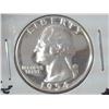 1954 WASHINGTON SILVER QUARTER LIGHT CAMEO PF65