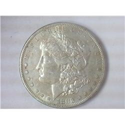 1883-S MORGAN SILVER DOLLAR (AU)