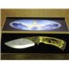 WOLF 9 3/4" FIXED BLADE KNIFE IN CASE
