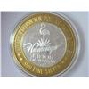 FLAMINGO HILTON CASINO $10 SILVER TOKEN (UNC)