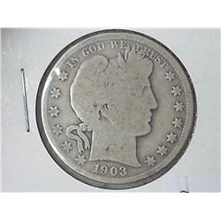 1903-O BARBER HALF DOLLAR