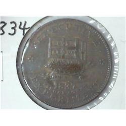 1834 HARD TIMES TOKEN HT-34 (AU)