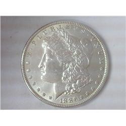 1886 MORGAN SILVER DOLLAR (UNC)