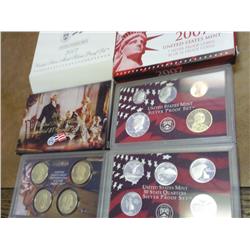 2007 US SILVER PROOF SET 14 PIECE