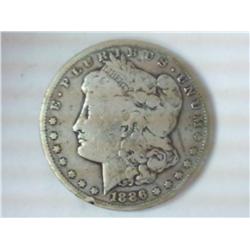 1886-S MORGAN SILVER DOLLAR HARD DATE