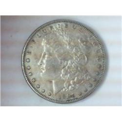 1885-S MORGAN SILVER DOLLAR (AU)