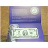 Image 1 : 2003 $2 SINGLE STAR NOTE LOW SERIAL NUMBER