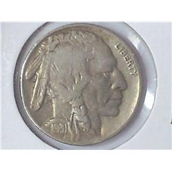1931-S BUFFALO NICKEL (EXTRA FINE)