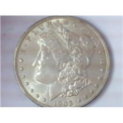 1903 MORGAN SILVER DOLLAR (UNC)