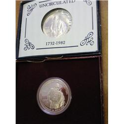 1982-D/S WASHINGTON HALF DOLLARS