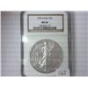 Image 1 : 1989 AMERICAN SILVER EAGLE NGC MS69