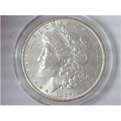 1889 MORGAN SILVER DOLLAR (UNC)