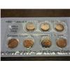 Image 2 : 1982-7 VARIETY LINCOLN CENTS SET (UNC)