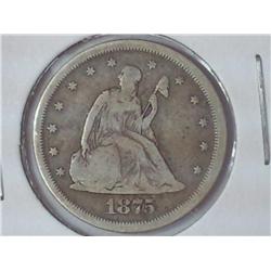 1875-S 20 CENT PIECE (GOOD)