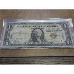 1935-A US $1 SILVER CERTIFICATE HAWAIIAN OVERPRINT