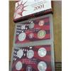 Image 1 : 2001 US SILVER PROOF SET BETTER DATE